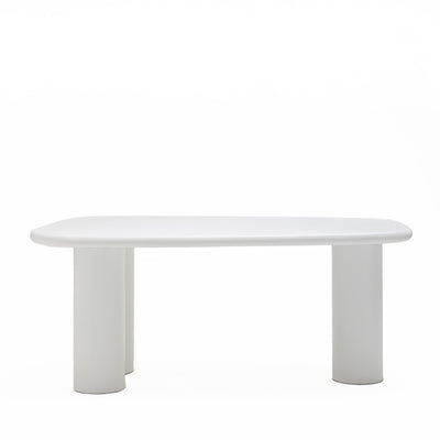 Table à manger 6 personnes organique en fibre de ciment Drawer