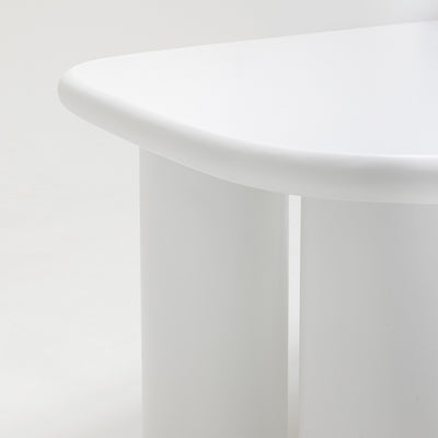 Table à manger 6 personnes organique en fibre de ciment Drawer