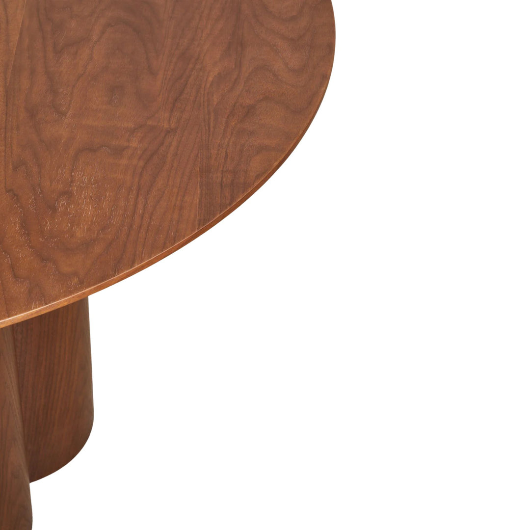 Table à manger SKLUM Athena ronde Ø120 cm en placage et MDF