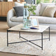Table basse ALINEA Sablet en travertin