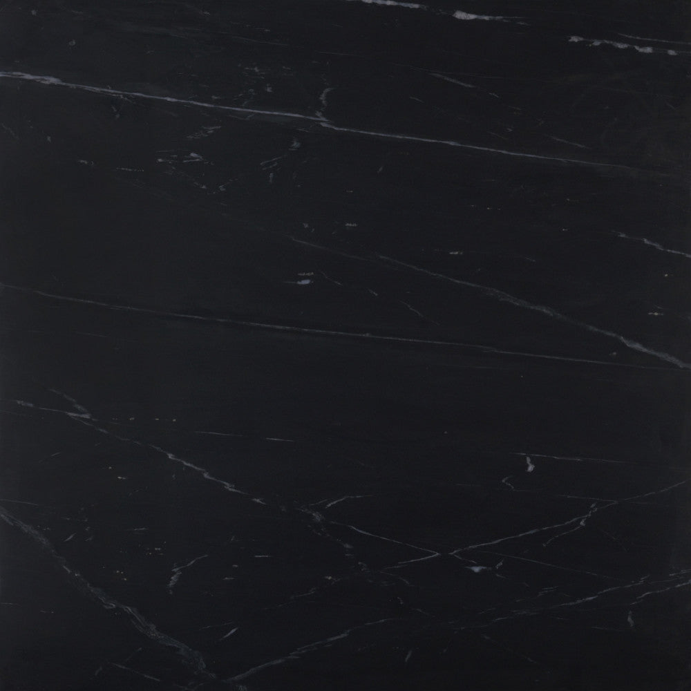 Table basse carrée SAKU en marbre et métal 100x100cm DRAWER