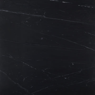 Table basse carrée SAKU en marbre et métal 100x100cm DRAWER