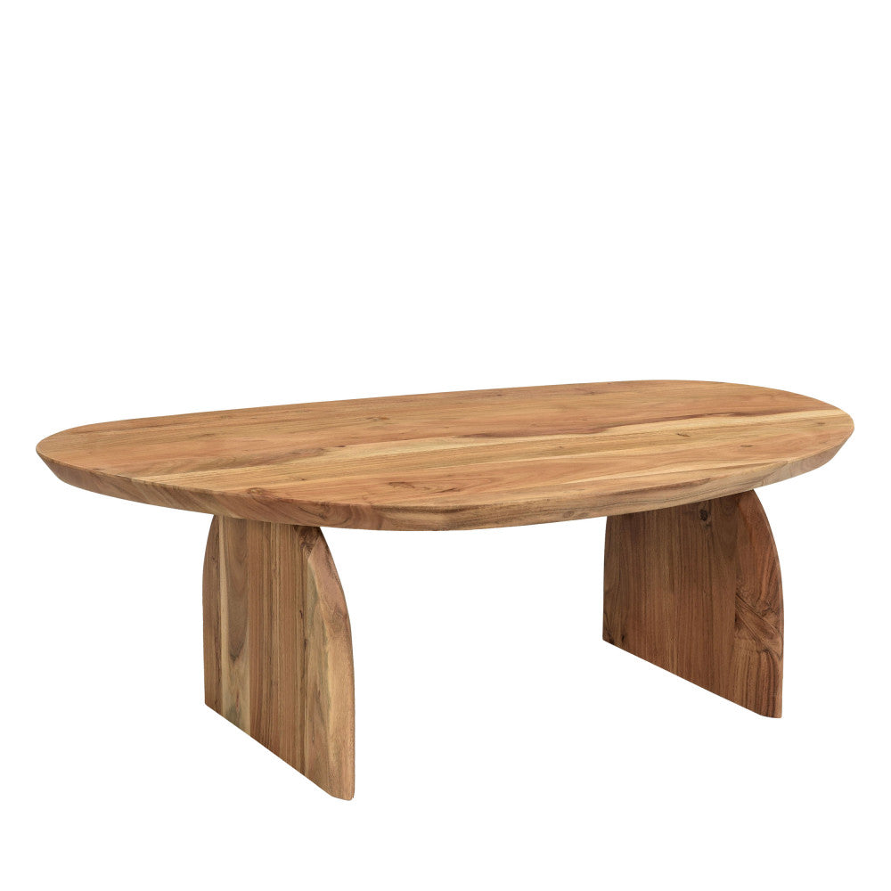 Table basse Drawer Malang en bois massif de manguier
