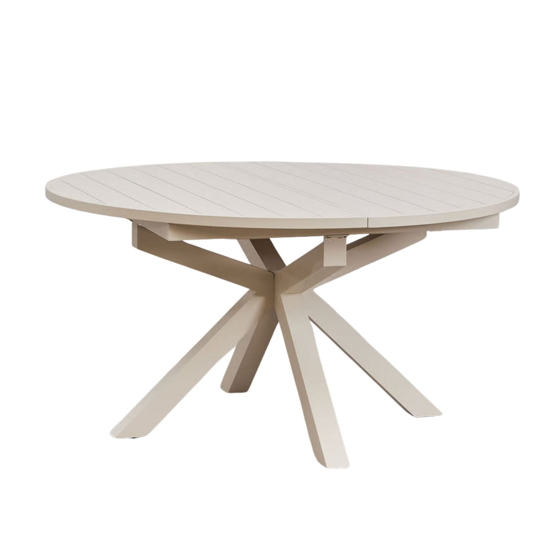 Table de jardin extensible SKLUM Barces en aluminium 145-200x145 cm