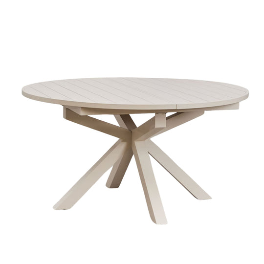 Table de jardin extensible SKLUM Barces en aluminium 145-200x145 cm