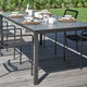 Table de jardin JYSK Langet noire