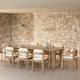 Table de jardin ovale SKLUM Uleno en bois d'acacia 240x100 cm