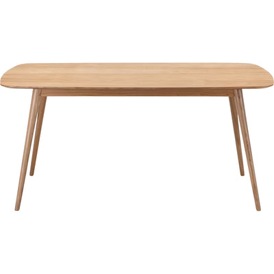 Table de repas ALINEA Velleron rectangulaire 6 places en bois de chêne clair