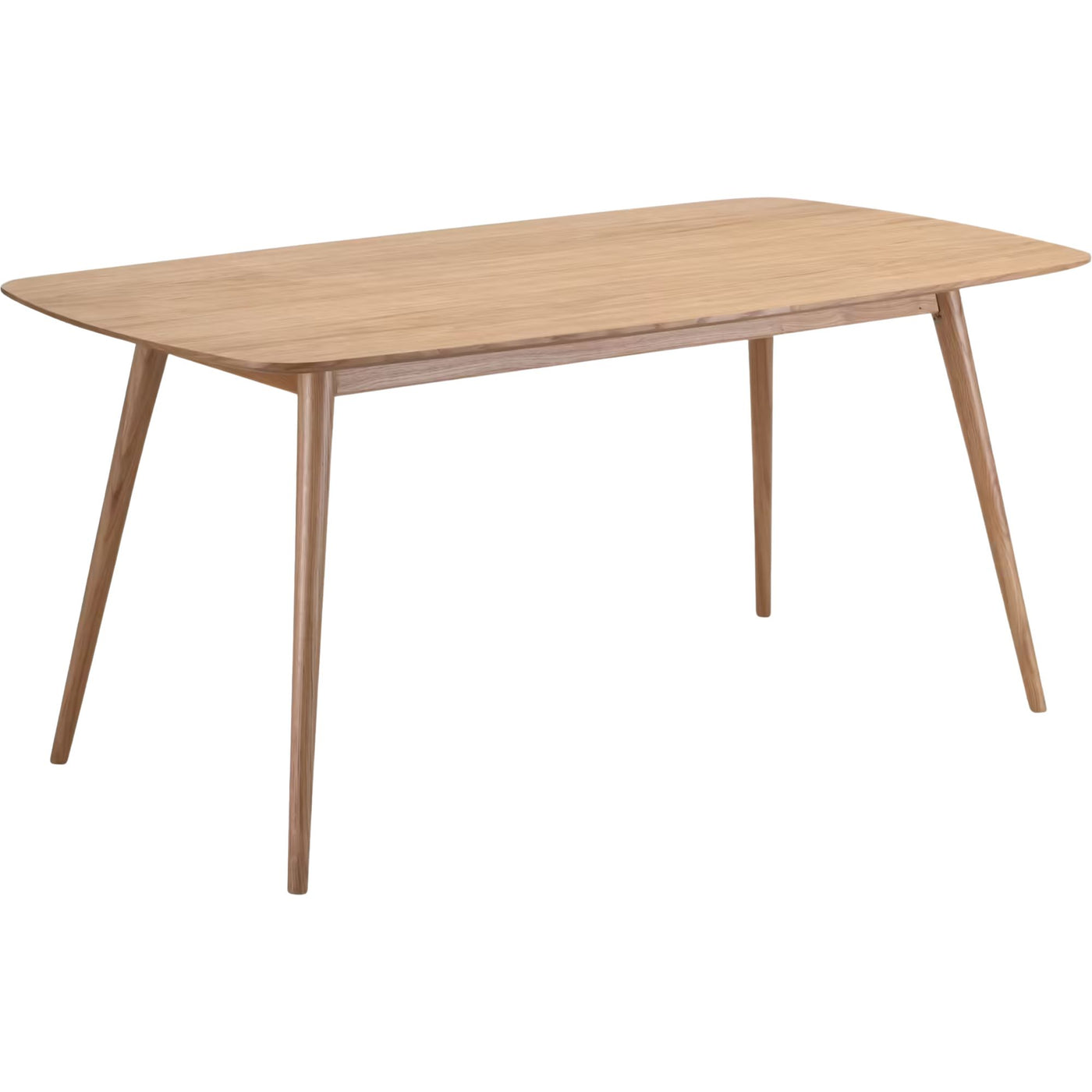 Table de repas ALINEA Velleron rectangulaire 6 places en bois de chêne clair