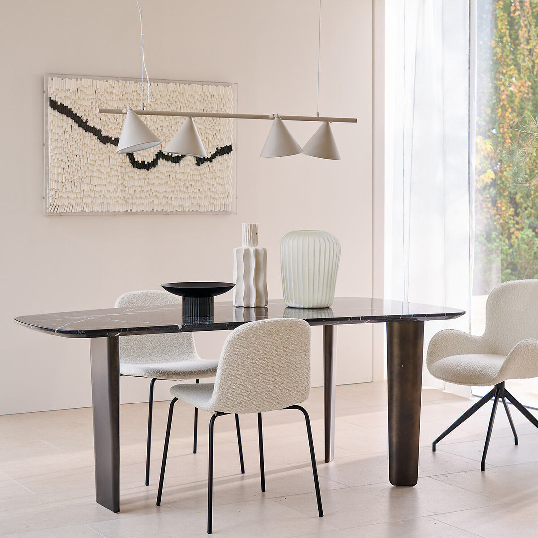 Table à  manger en marbre Dolmena AM.PM