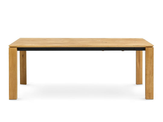 Table à manger extensible BOBOCHIC Hortense en chêne massif 200cm — photo produit