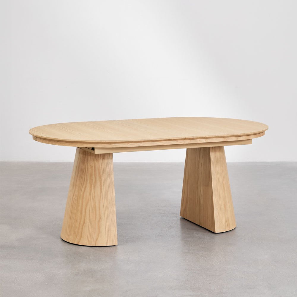 Table à manger SKLUM Montana ovale 180-240 cm chêne — photo produit