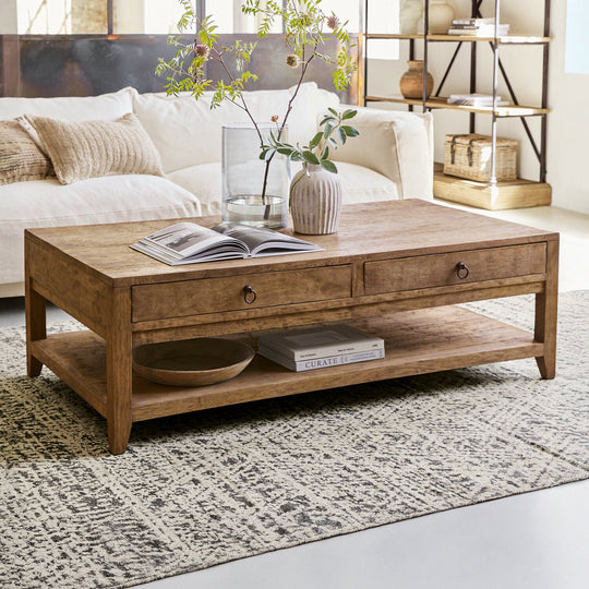 Table basse LOBERON Rasmus marron — photo produit