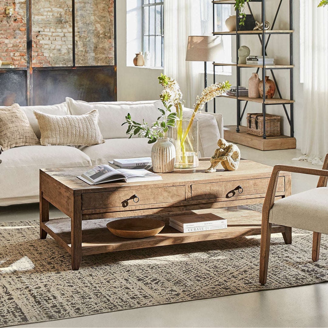 Table basse LOBERON Rasmus marron — photo produit