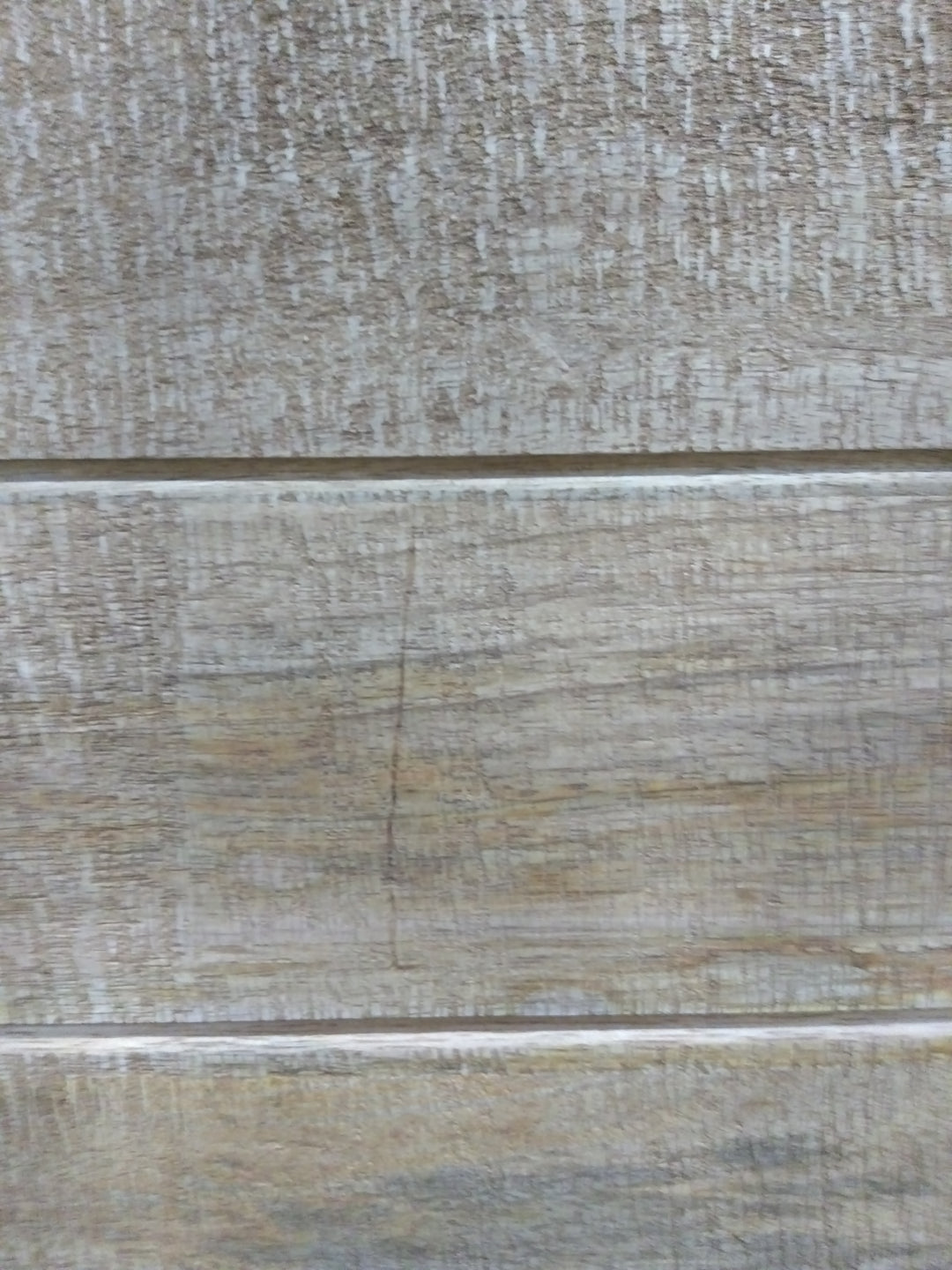 Table basse LOBERON Riverside en bois massif 130x45cm — photo produit