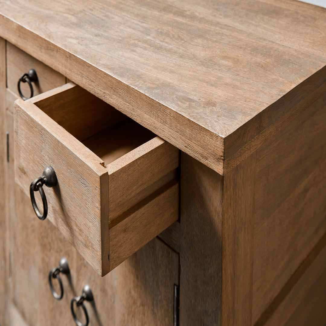 Table de chevet LOBERON Fenaro en bois massif — photo produit