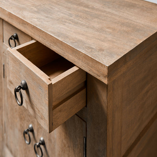 Table de chevet LOBERON Fenaro en bois massif — photo produit