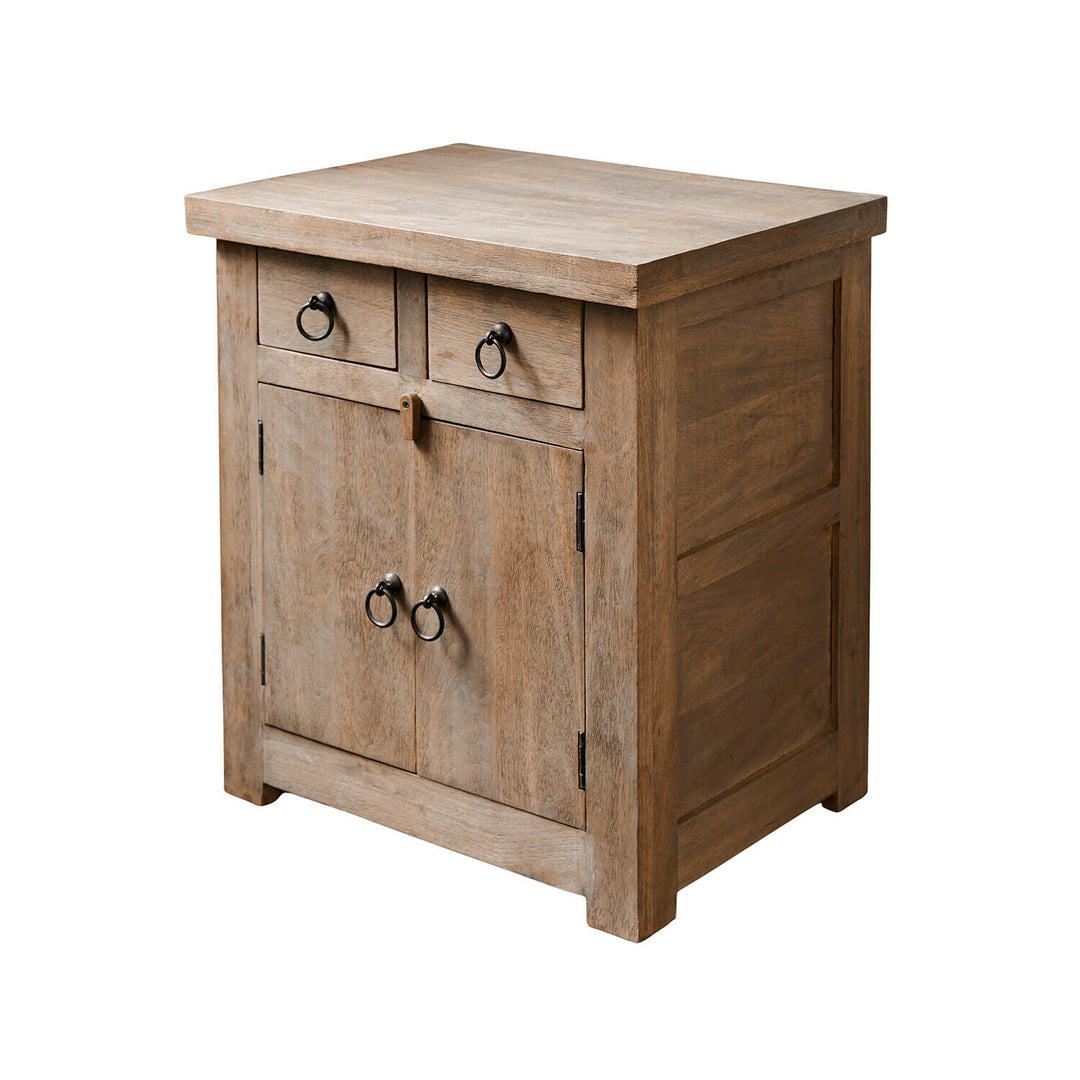 Table de chevet LOBERON Fenaro en bois massif — photo produit