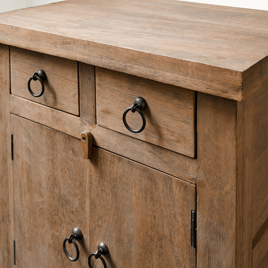 Table de chevet LOBERON Fenaro en bois massif — photo produit