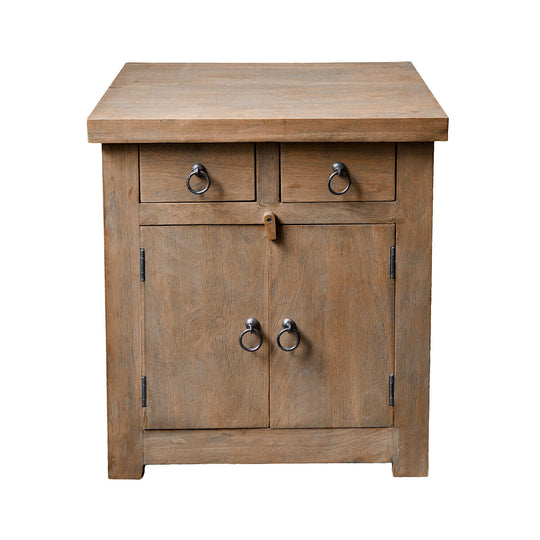 Table de chevet LOBERON Fenaro en bois massif — photo produit