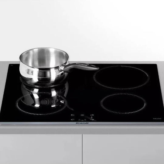 Table induction BRANDT BTI1641B 4 foyers noir — photo produit