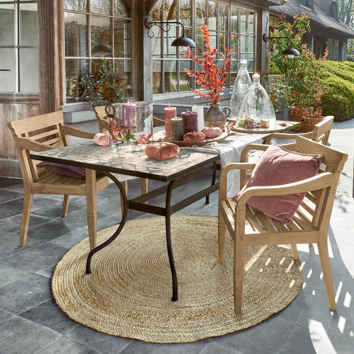 Table LOBERON noir Labaroche — photo produit