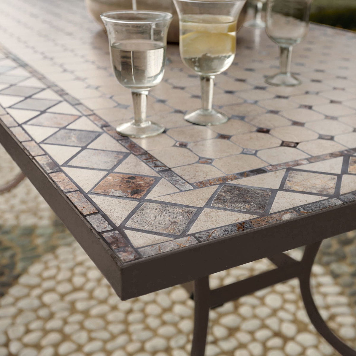 Table LOBERON noir Labaroche — photo produit
