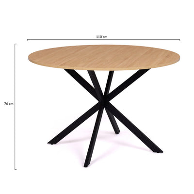 Table repas ronde Soline 1100cm