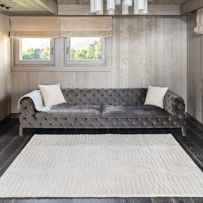 Tapis Épais Crème - ATHENA