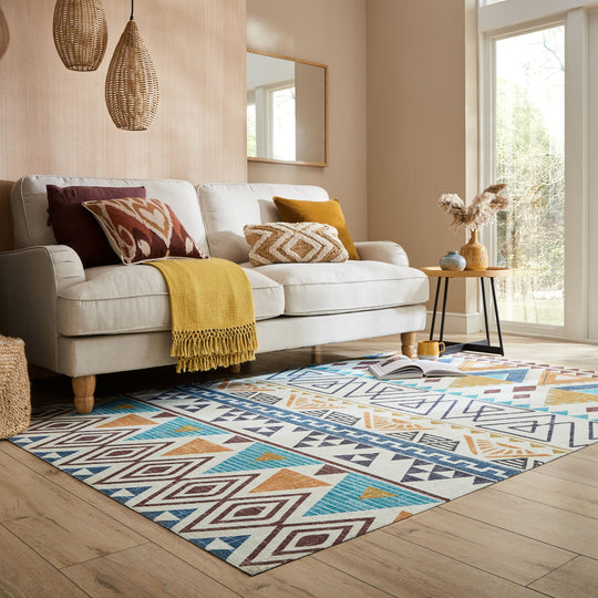 Tapis lavable AZTEC 120x170cm