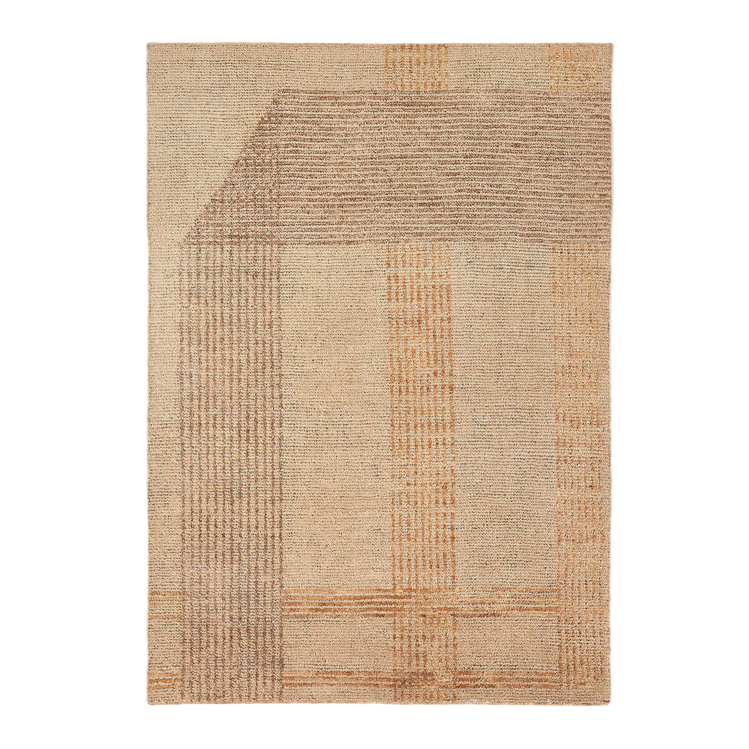 Tapis noué main, laine, chanvre et Lyocell Vilami AM.PM 160x230 cm