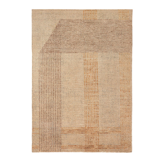 Tapis noué main, laine, chanvre et Lyocell Vilami AM.PM 160x230 cm