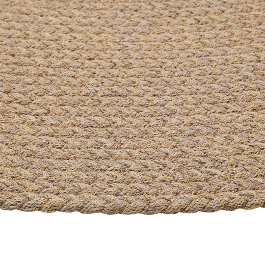 Tapis rond KAVE HOME Despas en fibres synthétiques beige Ø200cm