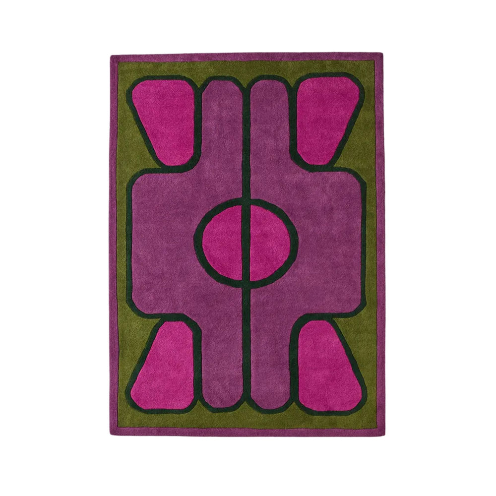 Tapis STUDIO PRISUNIC x MONOPRIX Jean Pierre et Maryvonne Garrault 185x250cm en laine