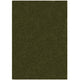 Le tapis Isla de couleur vert olive est sur un fond blanc