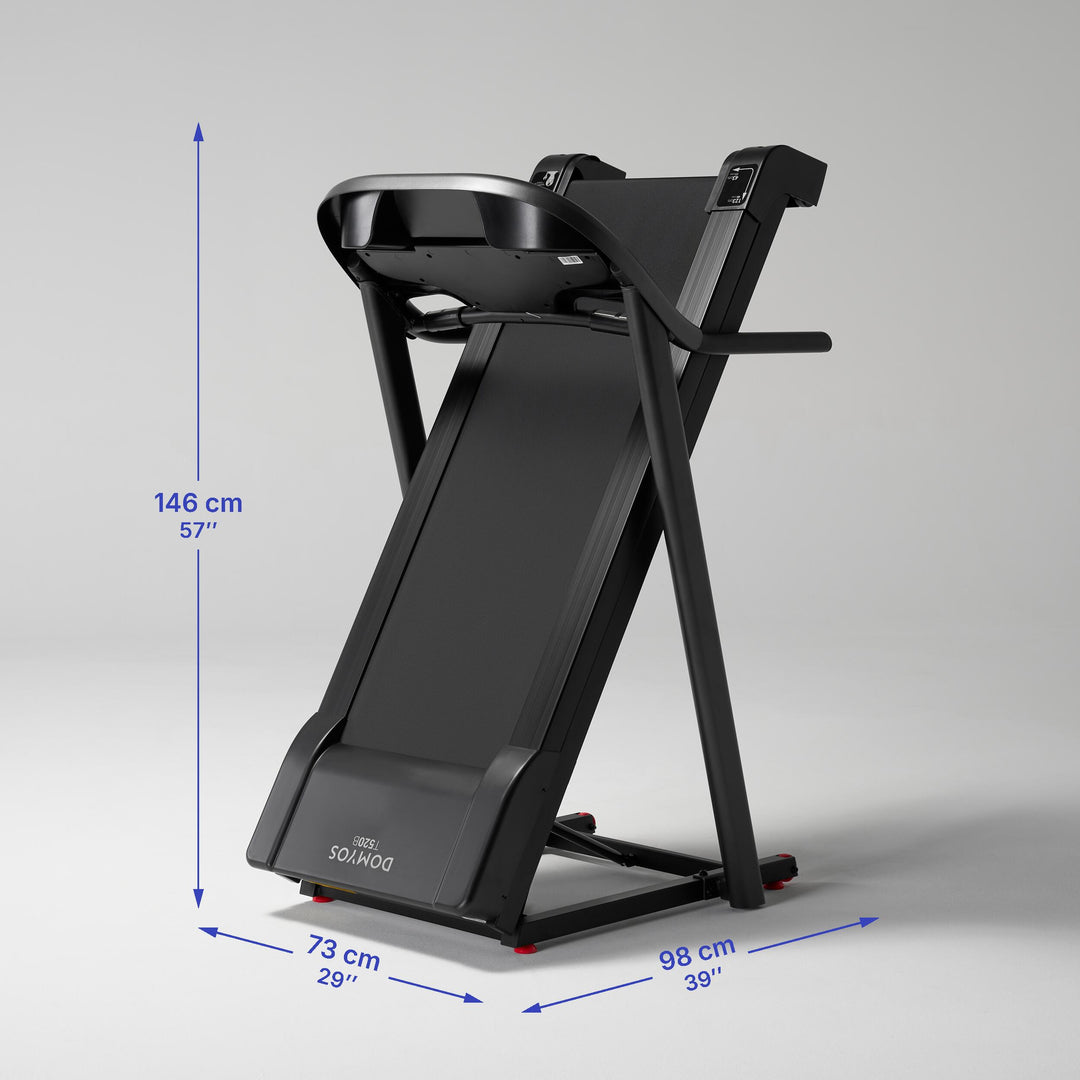 Tapis de course DOMYOS T520B 13km/h — photo produit