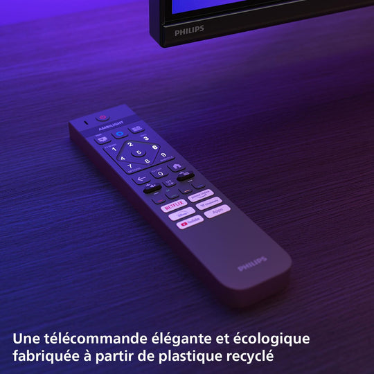Téléviseur PHILIPS Ambilight 55OLED760 4K OLED Smart TV Écran 55"