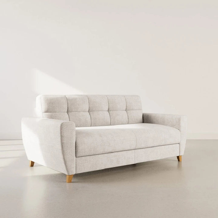 Canapé lit 3 places BESTMOBILIER Thibault 140 cm beige