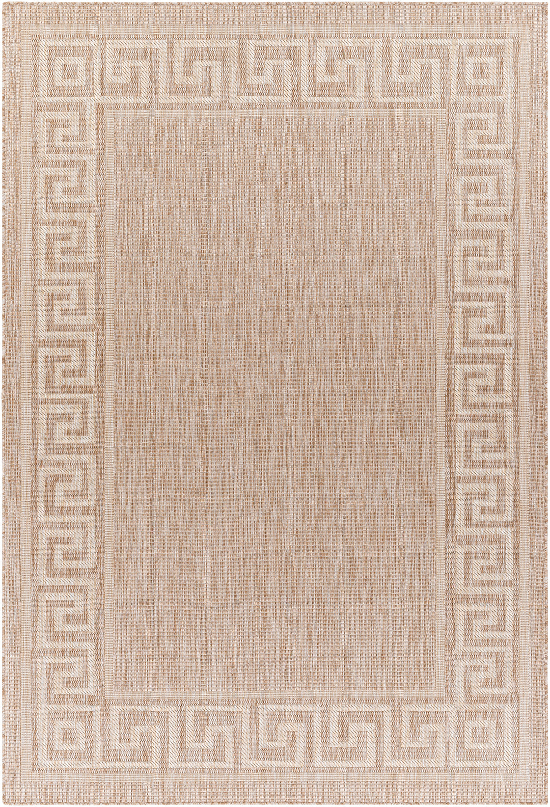 Tapis d'Extérieur/Intérieur Aspect Jute Beige/Ivoire 6 Athens