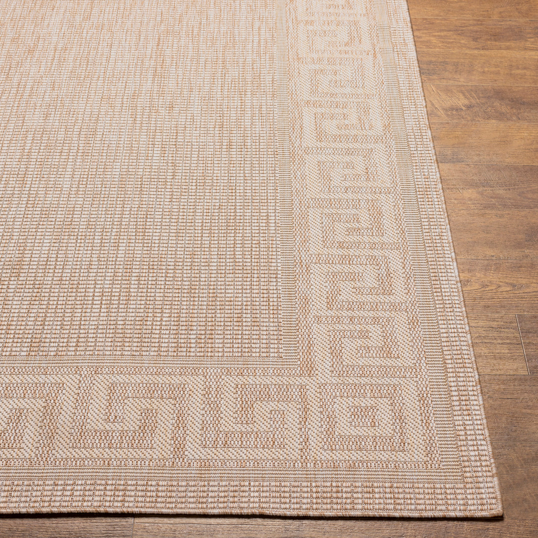 Tapis d'Extérieur/Intérieur Aspect Jute Beige/Ivoire 6 Athens