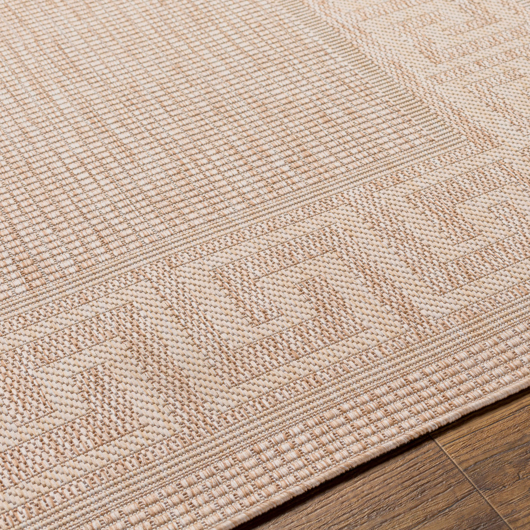 Tapis d'Extérieur/Intérieur Aspect Jute Beige/Ivoire 6 Athens