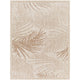 LINZ Tapis d'Extérieur/Intérieur Aspect Jute Beige/Ivoire 200x275