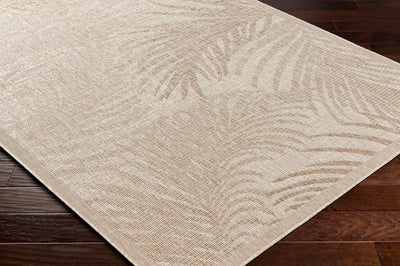 LINZ Tapis d'Extérieur/Intérieur Aspect Jute Beige/Ivoire 200x275
