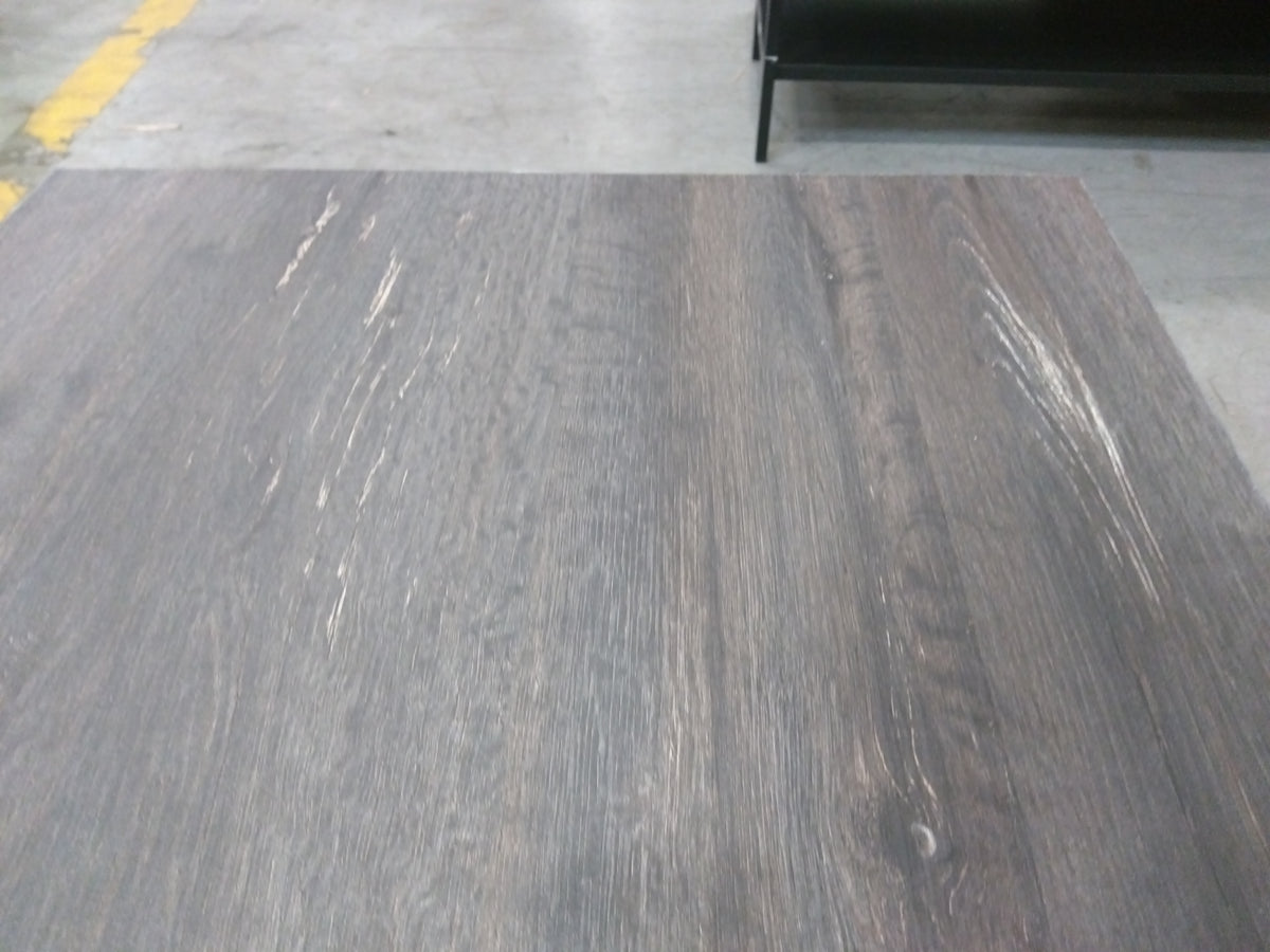 Set de 3 tables CASANOVA Opal basses rectangulaires 110 cm pieds en bois foncé et métal — photo produit