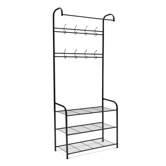 Vestiaire d’entrée PASADENA en métal – style industriel
