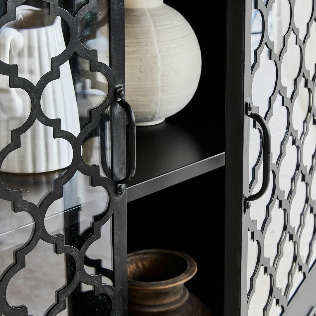 Vitrine LOBERON Astralon noir vieilli — photo produit
