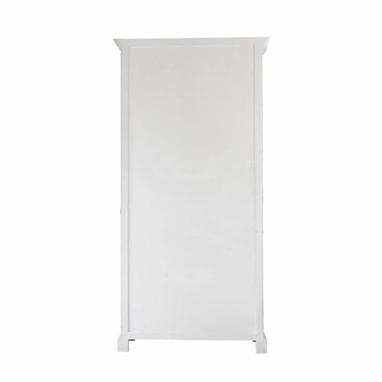 Vitrine Philippe 2 portes bois gris vieilli Loberon — photo produit
