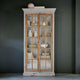 Vitrine Philippe 2 portes bois gris vieilli Loberon — photo produit