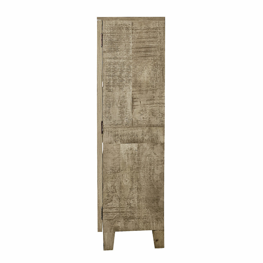 Vitrine LOBERON Stoneham en bois marron — photo produit
