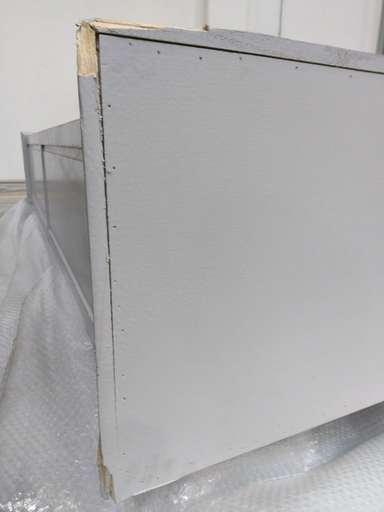 Vitrine Loberon Philippe bois gris — photo produit